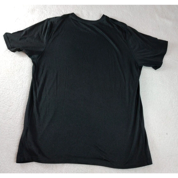 NIKE‎ Men's Logo Dri-FIT Short Sleeve T-Shirt Black Size Large - Picture 2 of 11